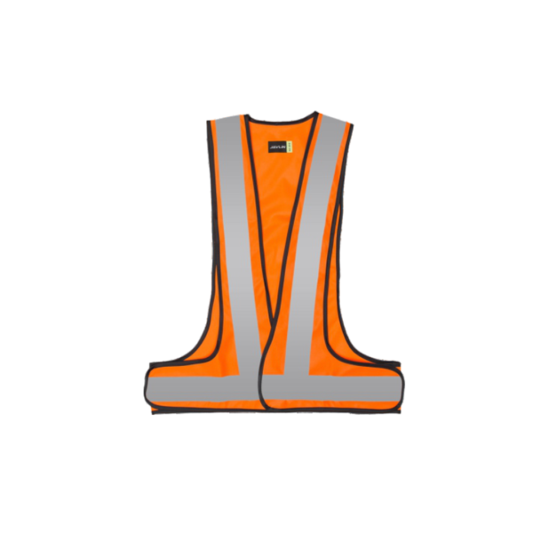 Reflective Cross Chef Jacket Over Bib