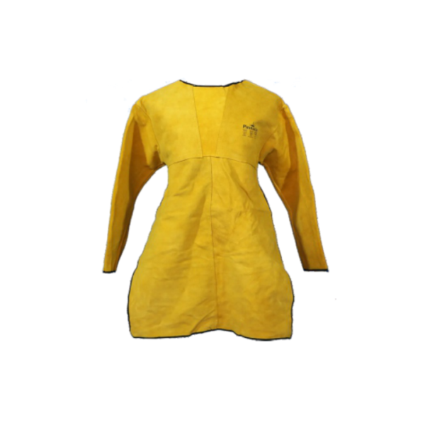 Yellow Suede Leather Welding Yoke Apron